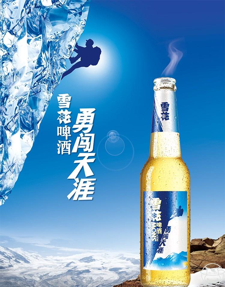 雪花 啤酒 勇闯天涯 500ML* 3瓶